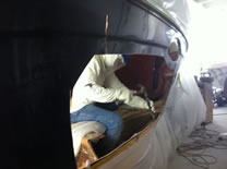 Cabin Cruiser Fiberglass Repair